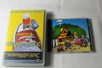 N/ 2 Teie - 1x ältere Video Kassette + 1x Hörspiel CD 5 in 1 - Stuart Little /64 - Bild 1 von 4