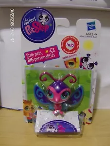 Littlest Pet Shop Get the Pet Purple Pink Blue Butterfly #2740 New NIB - Picture 1 of 1