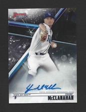 2018 Bowman's Best of '18 Autos #B18-SM SHANE McCLANAHAN Raw - Tampa Bay Rays