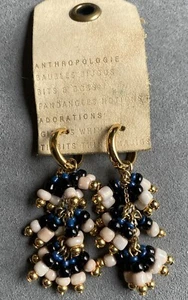 ANTHROPOLOGIE Beaded EARRINGS - Picture 1 of 4