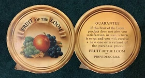 Expositor mostrador tienda minorista Fruit of the Loom vintage años 40  - Imagen 1 de 2