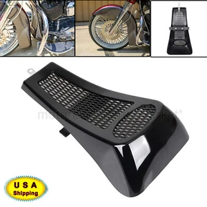 Motorcycle Front Fairing Chin Spoiler Scoop For Harley Fatboy Softail FLSTN FXS - Picture 1 of 12