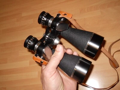 DUE BINOCOLO VINTAGE. STEIN 12X50 WIDE ANGLE 6°. MINI BINOCOLO STEIN OPTIK 2,5X - Immagine 1 di 4