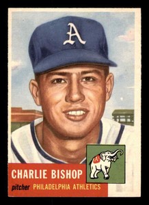 1953 Topps #186 Charlie Bishop - EX-MT