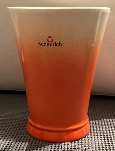 VASO SCHEURICK ARANCIONE IN OTTIMO STATO. CONDIZIONI ART DECO - Foto 1 di 11