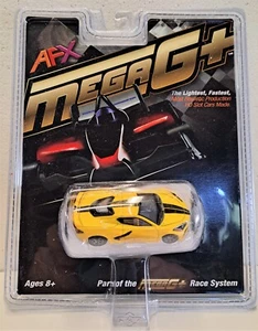 AFX MEGA G+ CORVETTE C8 coche ranura amarillo acelerado #22013 nuevo - Imagen 1 de 3