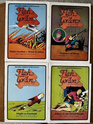 Flash Gordon 1981 Pacific Comics Club por Austin Briggs números 1, 2, 3, 4 Foto 1 de 4