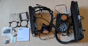 NZXT Kraken X72 360mm with G12 GPU Mounting Kit & X52 CPU Liquid Cooler Bundle - Picture 1 of 14