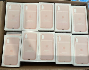 Apple IPhone XS Smart Battery Case - Pink Sand (100 Units In Original Packaging)