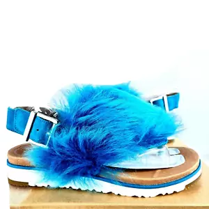 UGG Treadlite Holly Sandals Womens Sie 6 US Blue Adjustable Strap 1092261 - Picture 1 of 12
