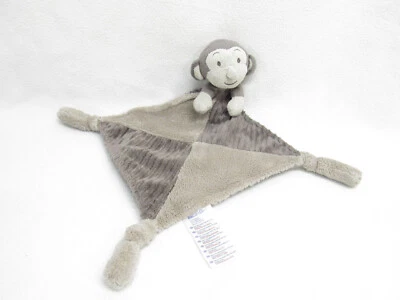 Babies R Us Mono Bebé Manta Pequeña Marrón Clutch Nudos Foto 1 de 4