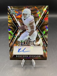 2023 Leaf Exotic Crystal Tiger Auto Roschon Johnson /10