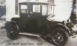 Vintage Detroit Electric Automobile Anderson Car Photo Model 95 Sedan 1925 - Picture 1 of 3