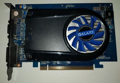 GeForce GT 220 Galaxy NVIDIA HDMI, D & VGA (22TGE8HX2IUN) 1GB DDR2 SDRAM PCI x16 - Image 1 of 4
