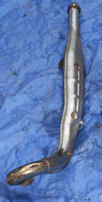 1966-68 YAMAHA 250 YDS3C большой медведь скремблер OEM глушитель и перегородка (см. ниже) - Изображение 1 из 4