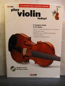 Proline Play Violino Livello 1 - Con CD SIGILLATO - Foto 1 di 16