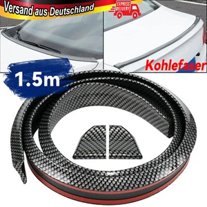 Dachspoiler Glanz Schwarz Fürviele Fahrzeuge Heckspoiler Spoiler Blende Lippe DE - Bild 1 von 8