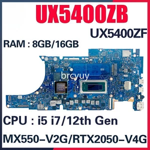 UX5400Z For ASUS UX5400ZB UX5400ZF UX5400ZA BX5400ZF BX5400ZB Laptop Motherboard - Picture 1 of 6