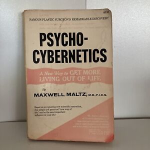 Psycho-Cybernetics by Maxwell Maltz - trade paperback 1960