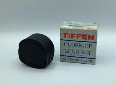 NOS TIFFEN 49mm Close-Up Lens Set +1, +2, +4 with Case in Original Box - Image 1 of 3