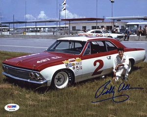 Bobby Allison SIGNED 8x10 Photo Daytona 500 NASCAR LEGEND PSA/DNA AUTOGRAPHED - Picture 1 of 1