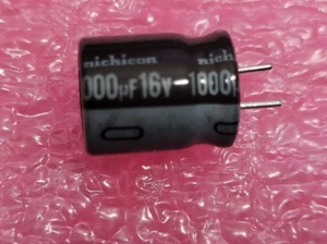 TOTALMENTE NUEVO (1 PIEZA) UPW1C102MPHAZH NICHICON - Imagen 1 de 2