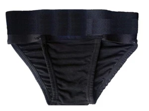 ND Cricketers Brief Negro Grande Apoyo al Grillo Protección de la Ingle Jock Reino Unido - Imagen 1 de 1