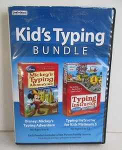 Kid's Typing Bundle - Disney Mickey’s Typing Adventure & Typing Instructor DVD - Picture 1 of 17