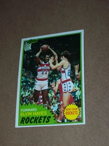 Tarjeta de baloncesto 1981 Topps Elvin Hayes #42 EX-NM, bonita tarjeta - Imagen 1 de 4