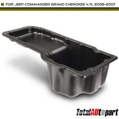 Задний стальной поддон для масла для Jeep Grand Cherokee 2005-2007 Commander 2006-2007 V8 4,7 л - Изображение 1 из 4