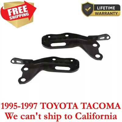 For 1995-1997 TOYOTA TACOMA Front Bumper Mounting Bracket Left & Right Set of 2 Foto 1 de 4