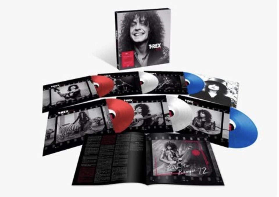 T. Rex - 1972 6LP Box Set 180g Colored Vinyl Tony Visconti Signed New - Image 1 of 2