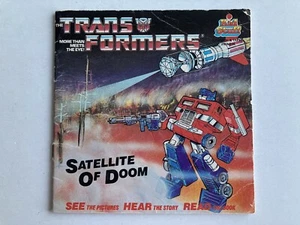 Vintage 1985 Transformers Satellite Of Doom Book (Book Only) - Bild 1 von 11