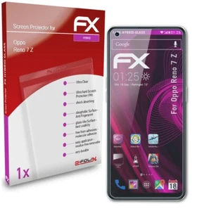 atFoliX Película Vidrio para Oppo Reno 7 Z 9H Armadura protectora - Imagen 1 de 5