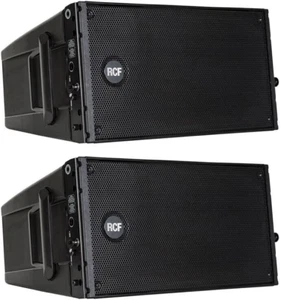 2x RCF HDL 10-A Active Line Array Module 1400W Amplified DJ Club PA Speaker MINT - Picture 1 of 10