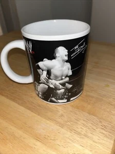 WWE The Rock Kurt Angle Coffee Mug Cup 2003 Sherwood Brands Vintage - Picture 1 of 5