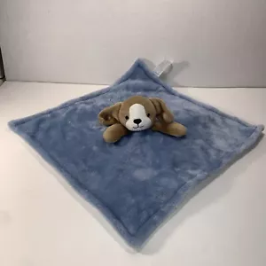 Carter's Baby Blue Puppy Dog Lovey Blanket 14"x14" - Picture 1 of 9