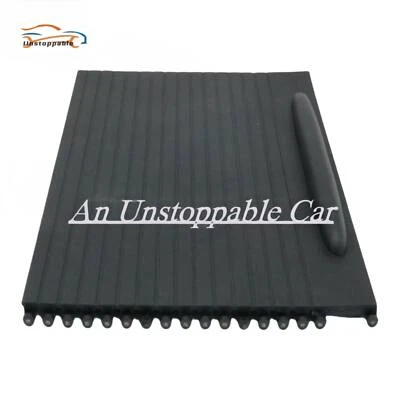 Cubierta persiana enrollable portavasos consola delantera negra para Porsche Cayenne 2003-2010 Foto 1 de 4