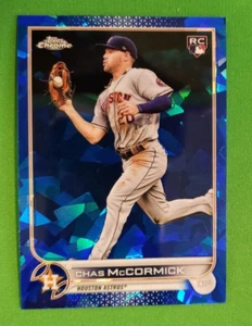 2022 Topps Chrome Sapphire Chas McCORMICK Rookie RC ASTROS #135 - Picture 1 of 2
