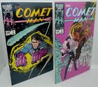 Vintage LOT of 2 Comet Man #1 & #2 (Marvel Comics, 1987) 1st Print Mint! 🔥 