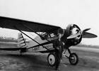 Italian Aviator Gaby Angelini Posing Next To Her Breda Ba15S 1930s Old Photo