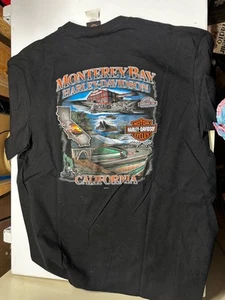 Camiseta Harley Davidson Monteray Bay Vintage Y2K 2006 XL Excelente Estado - Imagen 1 de 4