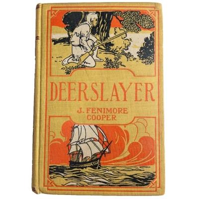 THE DEERSLAYER The First War-Path By James Fenimore Cooper Hurst & Co. 1900s - Image 1 of 4