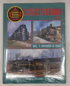 Canadian National Steam in Color, Vol.1 libro de tapa dura de Kevin J. Holland MT - Imagen 1 de 3