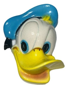 Vintage 1960's Walt Disney Donald Duck Wall Mask Plaque Figurine Mexico Rare - Picture 1 of 6
