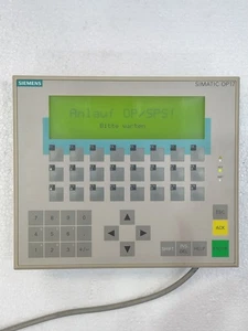 Siemens 1P 6AV3 617-1JC20-0AX1 Simatic OP17 Operator Control Panel Sell Parts - Picture 1 of 14