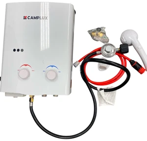 Camplux Portable Water Heater 5L, Portable Gas Water Heaters for Outdoor Shower, - Bild 1 von 5