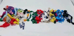 DMC Craft Thread Embroidery Needlepoint Lot Of 37 Bonus Loose Bundle Cotton  - Picture 1 of 13