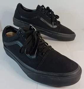 Vans Off The Wall 'Triple Black' Skate Shoes Sneakers Mens Size 10 507698 - Picture 1 of 15