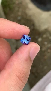 Weight1.90Cts Beautiful Faceted Tanzanite stones Dimension 7.15x7.01x5.13 - Picture 1 of 3